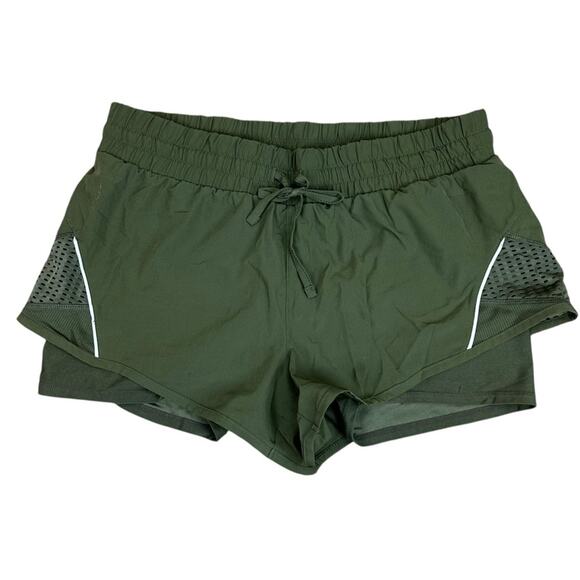 Set of Four Athletic Shorts Size Large Champion Under Armour Avia Danskin - Picture 9 of 16